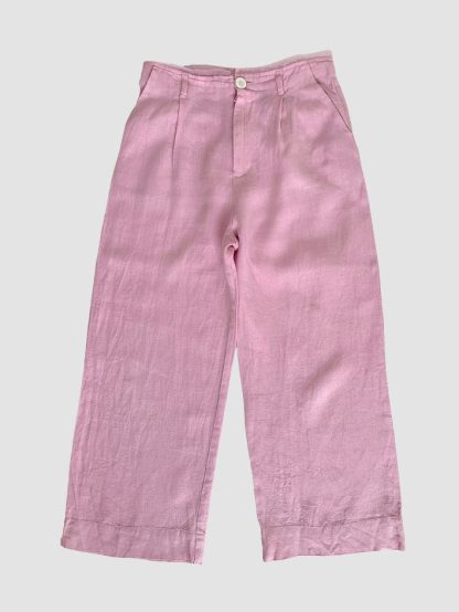 Zara Pink Linen Trouser