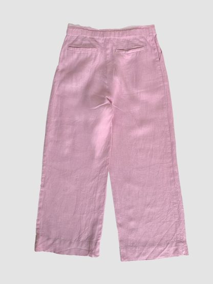 Zara Pink Linen Trouser - Image 3