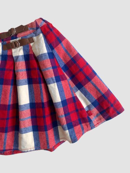 Little Bird Plaid Skirt - Image 2