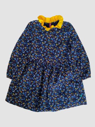 Little Bird Ruffle Neck Dress
