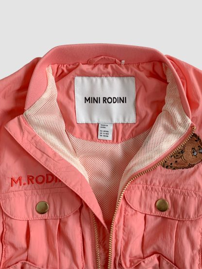 Mini Rodini Flundra Baseball Jacket - Image 4