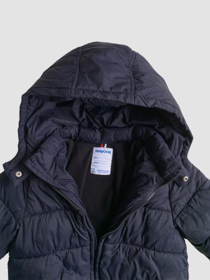 Mayoral Navy Coat - Image 2