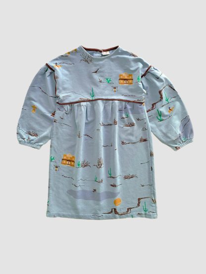 Ba Ba Western Print Dress