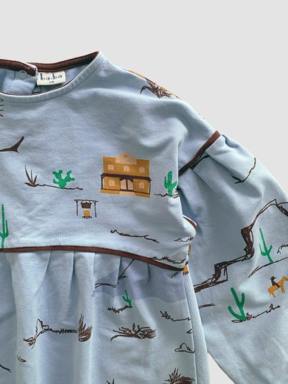 Ba Ba Western Print Dress - Image 2