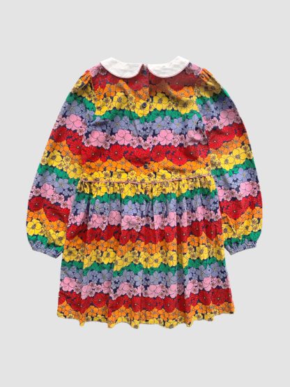 Little Bird Rainbow Flowers Dress - Image 4