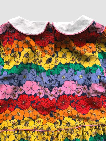Little Bird Rainbow Flowers Dress - Image 3