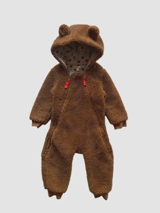 Mini Boden Borg Bear All-In-One