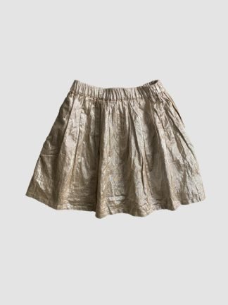 Mini Boden Metallic Skirt