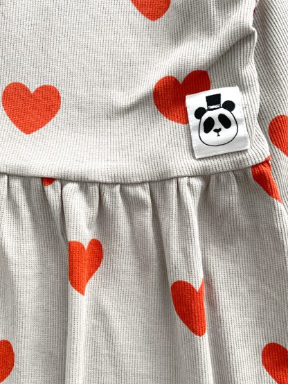 Mini Rodini Hearts Dress - Image 2