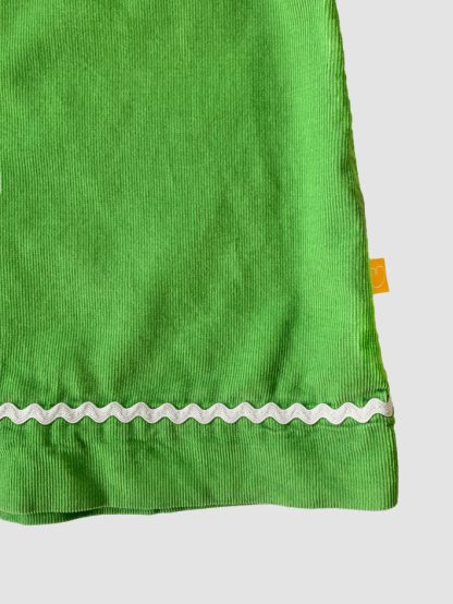 Little Bird Green Corduroy Rik Rac Dress - Image 5