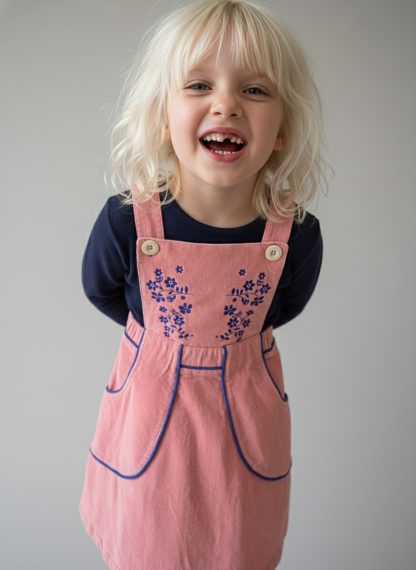 Alba of Denmark Pink Pinafore - Image 2