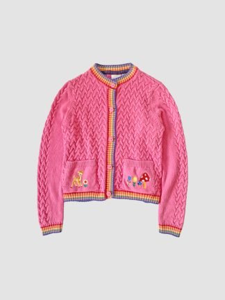 Little Bird Woodland Cable Knit Cardigan