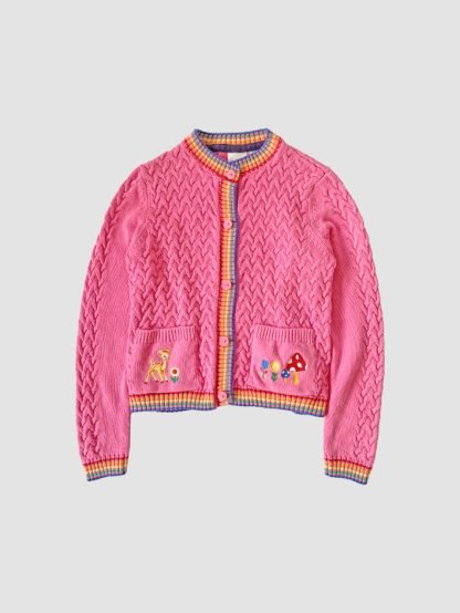 Little Bird Woodland Cable Knit Cardigan