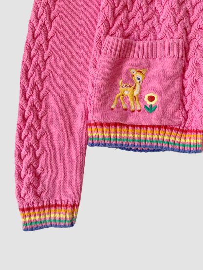 Little Bird Woodland Cable Knit Cardigan - Image 2