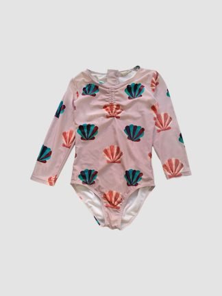 Oii Shell Long Sleeve Swimsuit