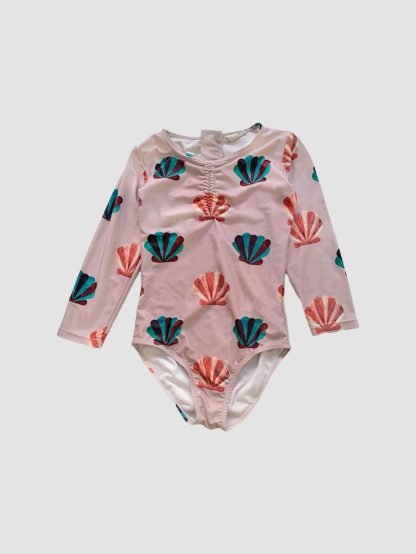 Oii Shell Long Sleeve Swimsuit