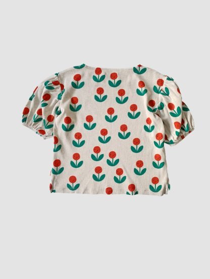 Tiny Cottons Happy Flowers Top - Image 3