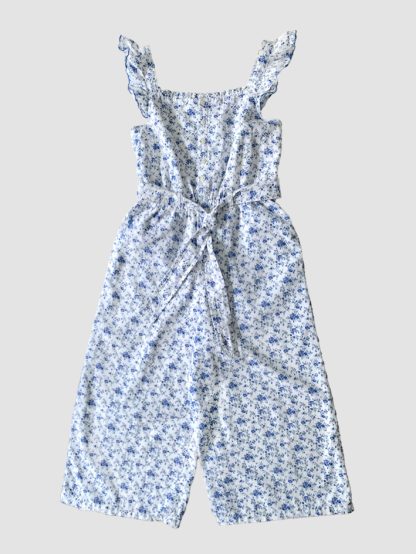 Ralph Lauren Floral Linen-Cotton Jumpsuit